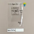 Self-adhesive transparent PP packaging bags 9x11cm with multi-language warning labels - 9x14cm