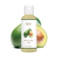 4oz bottle of natural avocado oil for skin and hair care, shown with fresh avocado fruit - Avocado Oil