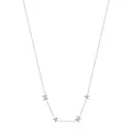 925er Sterlingsilber MAMA Halskette mit funkelnden Zirkonia als Muttertagsgeschenk - 925er Silber / Silber