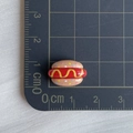 Macro detail of miniature 2cm resin hot dog bread toy for DIY hair clips and nail art - 11*Sausage Bread