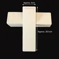White cardboard jewelry display cards for necklaces, 20.5x6cm with Fashion Jewelry text - 6*20.5 Necklace Earring Set Card (approx. 100pcs)