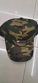 Jungle camouflage baseball cap with handmade black patch and durable canvas texture - Adult M (56-58cm) / Basic Goggles Style / Camouflage