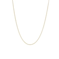 Collana a catena a serpente piatta in acciaio inossidabile dorato dal design minimalista - 45cm / Oro