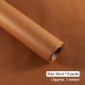 Maple syrup yellow waterproof floral wrapping paper roll 58cm by 8 yards for bouquets - Roll (58cm*7m) / Maple Syrup Yellow