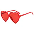 Solid Red Frame Red Lens