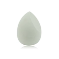 Light green teardrop makeup sponge with slanted edge for precise liquid foundation blending - Teardrop Bevel - Grey Green