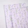 Lavender themed wrapping paper for floral bouquets in purple Provence style - Lavender Sydney Paper [Purple]