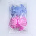 Blue and pink plastic crab water toys set in transparent packaging for kids' bath time - Bath Crab 2pcs