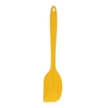 Heat resistant large yellow silicone spatula in a seamless one-piece design - 75g Yellow