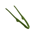 Pinzas de cocina integradas de silicona verde para repostería y barbacoa profesional - Verde