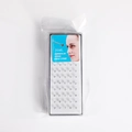 316L surgical steel nose stud set with clear cubic zirconia in display packaging - White 40PCS Set