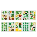 Set of 10 St. Patrick's Day temporary tattoos with clover and hat designs in 7.5x11cm - Irish Theme Tattoo (WY) / Standard