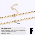 Makrofoto einer 18k vergoldeten 3mm Kugelkette mit Karabinerverschluss und Verlängerung - Gold (Stil F)
