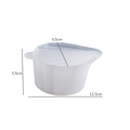7-slot silicone split cup for resin mixing and fluid art pouring with 13.5cm pouring spout - 8 Grids