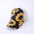 One Size Black Sunflower