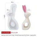 DIY Rabbit Silicone Mold for Scented Candles and Gypsum Crafts in Bunny Shape - Kissing Rabbit-2