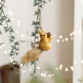 Ginger cartoon foam squirrel ornament holding pinecone for Christmas tree decoration - Brown Squirrel Holding Pine Ball