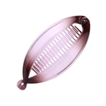 Banana hair clip with purple gradient finish and fine comb teeth for ponytail - Gradient Purple