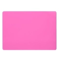 Pink rectangular silicone mold with 30 slots for wax seals and DIY chocolate making - Pink Wax Seal Pad Small 15x10cm / Pink