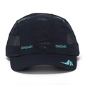 Dark blue quick-dry baseball cap featuring breathable mesh panels and wing logo - Dark Blue Quick Dry Brand Style (E3)