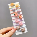 12-piece cute cartoon animal elastic hair bands in assorted colors for kids - Animal 10Pcs Set