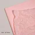 Pink pearlescent wrapping paper for bouquets, size 50x70cm with crinkled texture detail - Authentic Champagne Print 50*70cm/18 Sheets; Better Wholesale Price For Whole Cases.