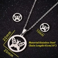 Especificaciones detalladas de tamaño para conjunto de joyas de mariposa en acero inoxidable - Estilo de Mariposa Hueca Redonda (030) / Color Acero