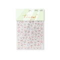 3D embossed nail art stickers with pink bow and pearl designs in retail packaging - to4819-3 Crystal Diamond (Pink Bowknot Pearl)