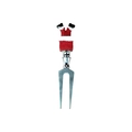 Christmas Santa chimney handle dessert fork made of durable stainless steel - Chimney Santa Fork