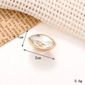 Golden horse-eye crystal bow charm for shoes, measures 2cm by 1.1cm and weighs 5.6g - C284 20*11 White Marquise Gem