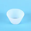 Detailed dimensions of 100ml translucent silicone measuring cup for resin DIY crafts - Unpackaged Distribution Cup 60-454