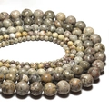 Natural leopard skin jasper round beads in various sizes for DIY jewelry making - Maifan Stone / 4mm Approx 93pcs