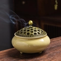 Anti-scald Mesh Lid Crackle Yellow (With Fireproof Cotton)