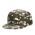 Cappellino baseball a tesa piatta con mimetica digitale e tessuto ripstop - Mimetico Digitale Verde (A)