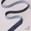 2cm wide dusty blue velvet ribbon 5 yards long for Christmas DIY tree decoration - 2cm Width x 5 Yards Length / Dark Blue