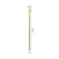 Japanese style 304 stainless steel long handle coffee spoon in gold 19cm length - Stirring Spoon / 190mm / Gold