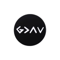 Minimalistischer Emaille-Pin mit God is Greater than the Highs and Lows Symbol in Schwarz - Qhxz1850