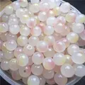 8mm two-tone glass beads with pink and yellow gradient for DIY handmade jewelry making - 8mm / A9# Nutmeg Yellow (8MM)