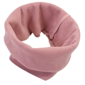Zachte roze geluidsreducerende oorbeschermers voor honden van elastisch warm fleece - S / Roze
