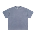 S T-Shirts Azul Gris Lavado