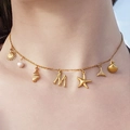 Necklace - Letter M
