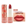Lucidalabbra impermeabile SELINE GIRL #04 Temperament in tubetto rosa con cuori - #04 Temperament (s022love唇膏04)