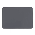 Dark gray rectangular silicone mat with rounded corners and non-slip matte finish - Dark Gray