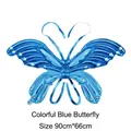 90x66cm Metallic Blue