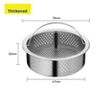 Thickened 304 Stainless Steel With Perforations / 2.5cm High