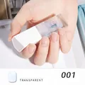Esmalte de uñas KUDAN 10ml transparente base y top coat para un acabado brillante - 01#Transparente