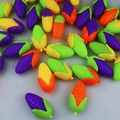 Penne giocattolo creative a forma di mais in plastica in colori assortiti per bambini - Penna di Mais di Simulazione
