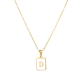 Letter D