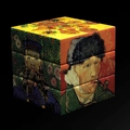 3x3 Magic Cube with Van Gogh fine art prints featuring Starry Night and Sunflowers - Masterpiece Collection - Loving Vincent