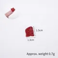 Modello di carne affumicata in miniatura in PVC, finto cibo da 1,5 cm per lavoretti fai-da-te - Carne Affumicata